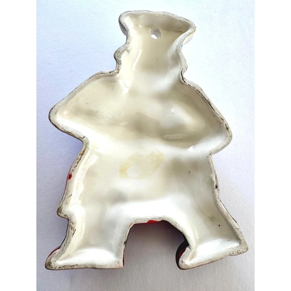 Vintage Hand-Painted Fat Chef Figurine Bistro Wall Plaque‎ Kitchen Decor